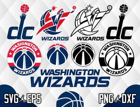 Bundle Washington Wizards Logo svg eps dxf png file