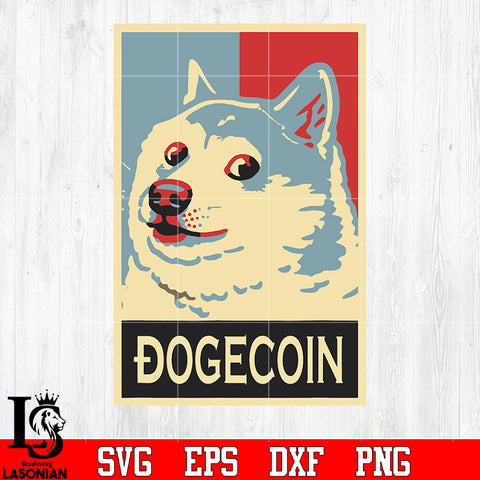 Ðogecoin svg eps dxf png file