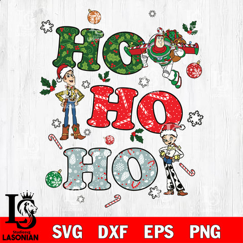 Toy Story Ho Ho Ho christmas svg, Sublimation , Christmas svg svg eps dxf png file, digital download