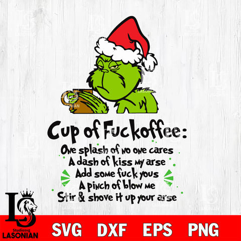 Cup of Fuc Koffee svg eps dxf png file