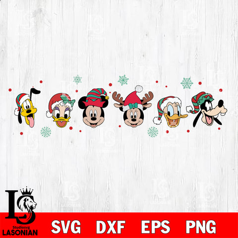 Disney Christmas  svg eps dxf png file