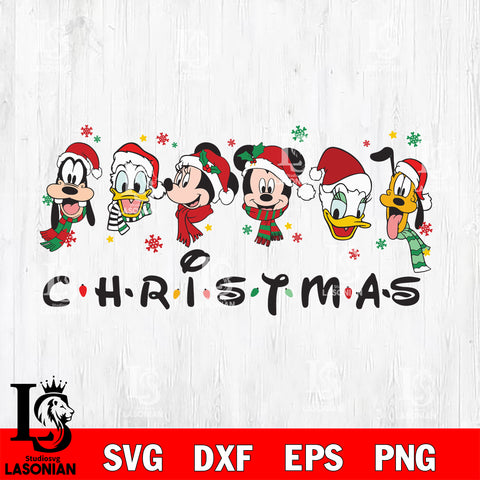 disney Christmas  svg eps dxf png file