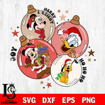 Disney christmas Joy merry bright ho ho ho svg eps dxf png file