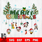 Merry Christmas disney svg eps dxf png file