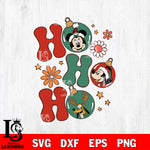 Mickey Ho Ho Ho svg eps dxf png file