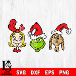 grinch christmas  svg eps dxf png file