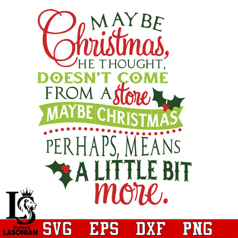 May be Christmas SVG, Christmas Movie Characters Svg Dxf Eps Png file