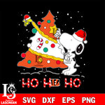 Cincinnati Bengals nfl svg, snoopy christmas, Ho Ho Ho svg eps dxf png file, digital download