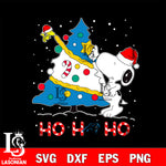 Carolina Panthers nfl svg, snoopy christmas , Ho Ho Ho svg eps dxf png file, digital download