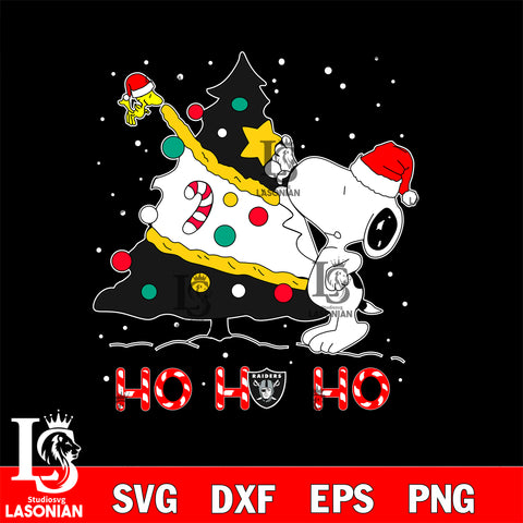 Las Vegas Raiders nfl svg, snoopy christmas ,Ho Ho Ho svg eps dxf png file, digital download