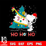 Miami Dolphins NFL svg, snoopy christmas , Ho Ho Ho svg eps dxf png file, digital download
