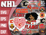 Bundle NHL svg, bundle logo Calgary Flames svg dxf eps png file