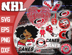 Bundle NHL svg, bundle logo Carolina Hurricanes svg dxf eps png file