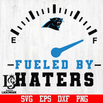 Carolina Panthers Fueled by Haters svg,eps,dxf,png file
