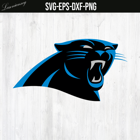 Logo Carolina Panthers SVG FILE, PNG FILE, EPS FILE, DXF FILE