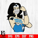 Carolina Panthers Wonder Woma Svg Dxf Eps Png file Svg Dxf Eps Png file