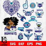 Charlotte Hornets svg eps dxf png file