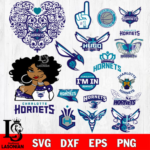 Charlotte Hornets svg eps dxf png file