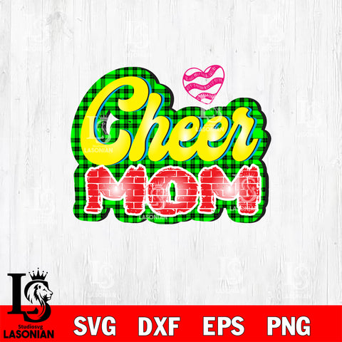 Cheer Mom Svg dxf eps Png file