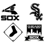 Chicago White Sox  MLB Baseball Set Design SVG Files, Cricut, Silhouette Studio, Digital Cut Files, New Jersey