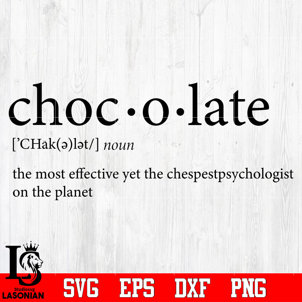 Chocolate definition, romantic, dictionary Svg Dxf Eps Png file Svg Dx
