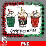 Christmas Coffee  2 PNG file, digital download
