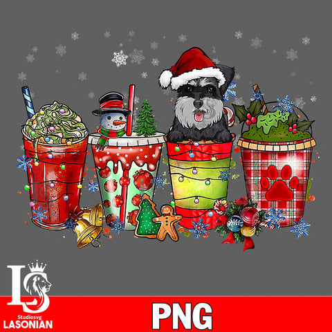Christmas Paw Coffee PNG file, digital download