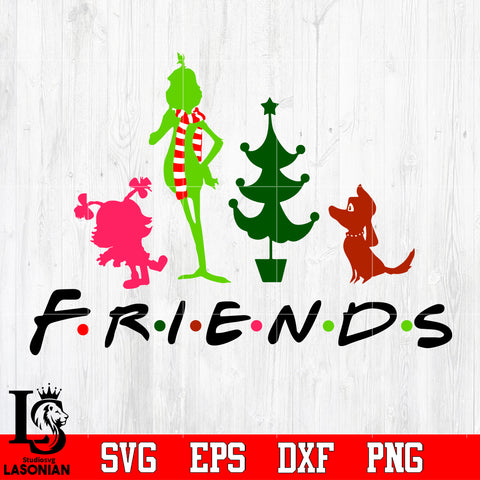 Christmas Friends SVG Christmas Movie Characters Svg Dxf Eps Png file