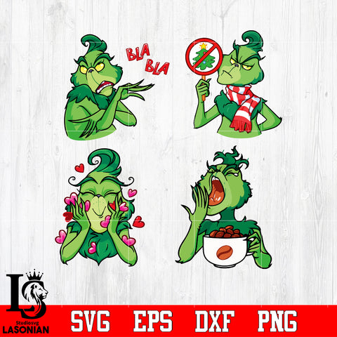 Christmas Grinch Bundle The Grinch Svg Dxf Eps Png file