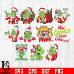 Christmas Svg, Grinch Svg, Bundle grinch svg eps dxf png file