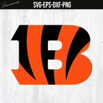 Logo Cincinnati Bengals SVG FILE, PNG FILE, EPS FILE, DXF FILE