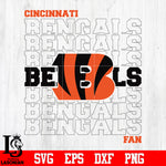 Cincinnati Bengals Fan Svg Dxf Eps Png file