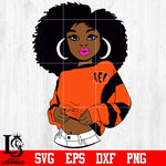 Cincinnati Bengals Girl Svg Dxf Eps Png file