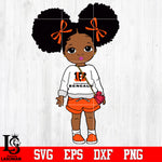 Cincinnati Bengals Littel Girl NFL Svg Dxf Eps Png file