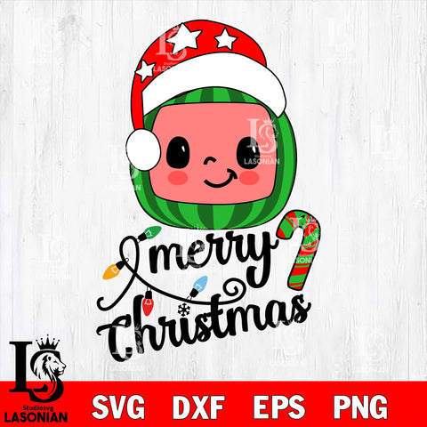 Cocomelon christmas 16 svg eps dxf png file