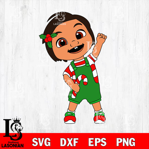 Cocomelon christmas 17 svg eps dxf png file