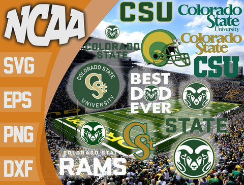Colorado State Rams svg eps dxf png file, bundle ncaa svg, ncaa svg