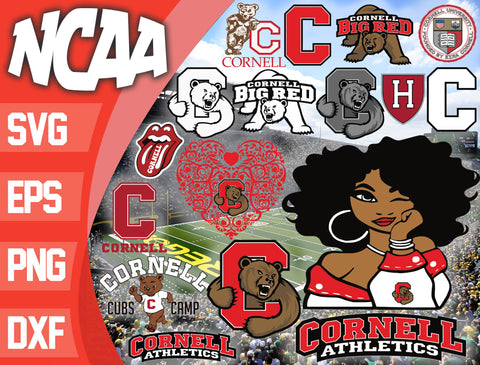 Cornell Big Red svg,bundle Cornell Big Red svg eps dxf png file, bundle ncaa svg, ncaa svg