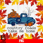 Country Roads Take Me Home PNG file