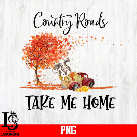 Country Roads Take Me Home PNG file