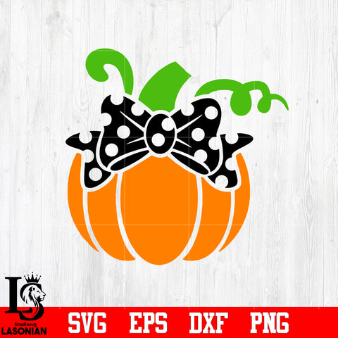 Cute Pumpkin svg eps dxf png file