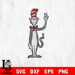 CAT IN THE HAT PEACE svg, dxf, eps ,png file, digital download,Instant Download