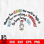 Cat in the hat, Teacher life svg, Read across America, Dr. Suess Day svg, Teacher svg, dxf, eps ,png file, digital download,Instant Download