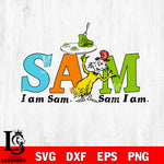 I Am Sam I Am Svg, Cat In The Hat svg, dxf, eps ,png file, digital download,Instant Download