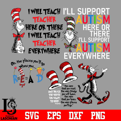 Bundle Dr Seuss svg bundle, dr Seuss svg, Dr Seuss gift, Dr Seuss birthday svg eps dxf png file