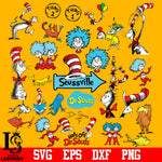 Bundle Dr Seuss svg eps dxf png file