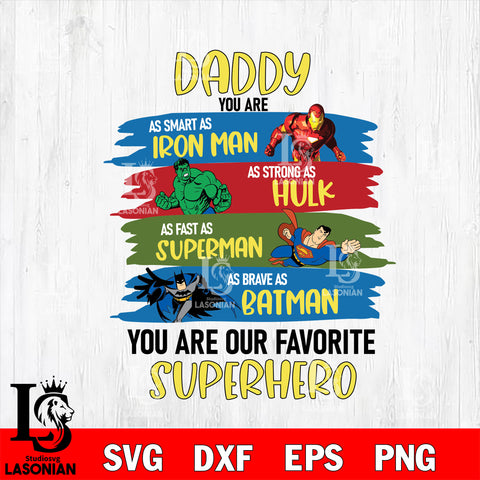 Dad Superhero svg dxf eps png file