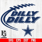 Dallas Cowboys Dilly Dilly svg,eps,dxf,png file
