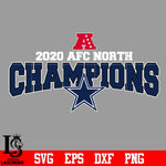 Dallas Cowboys 2020 AFC North Champions Svg Dxf Eps Png file