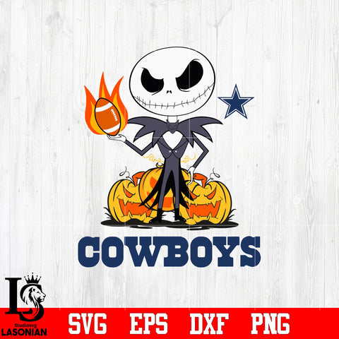 Dallas Cowboys, Chiefs NFL, Halloween, Jack svg eps dxf png.jpg